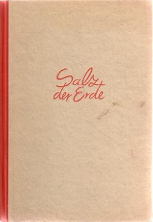 Seller image for Salz der Erde - Roman aus dem Anfang dieses Jahrhunderts for sale by Versandantiquariat Nussbaum