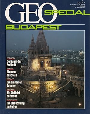 Bild des Verkufers fr Budapest Geo Special 4/1989 zum Verkauf von Versandantiquariat Nussbaum