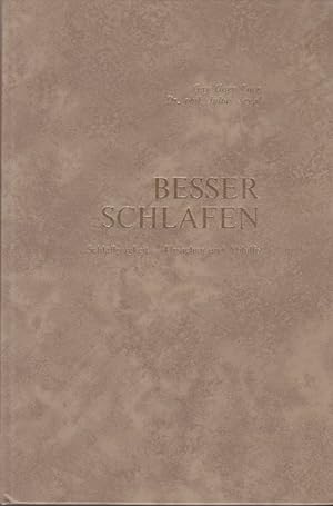 Seller image for Besser Schlafen - Schlaflosigkeit - Ursachen und Abhilfe for sale by Versandantiquariat Nussbaum