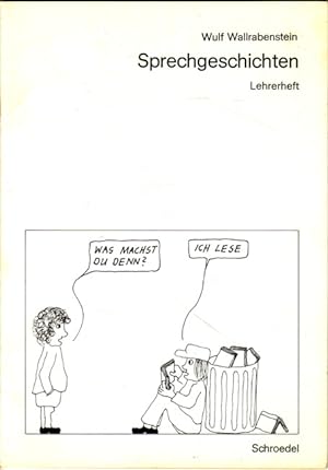 Seller image for Sprechgeschichten - Arbeitsmittel zur Sprachfrderung - Lehrerheft for sale by Versandantiquariat Nussbaum