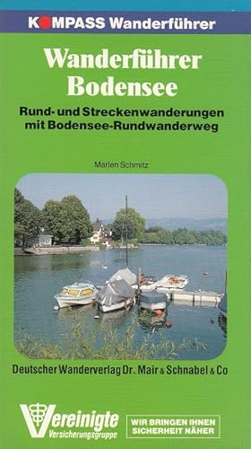 Bild des Verkufers fr Kompass Wanderfhrer Bodensee zum Verkauf von Versandantiquariat Nussbaum