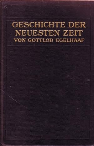 Seller image for Geschichte der neuesten Zeit - Vom Frankfurter Frieden bis zur Gegenwart for sale by Versandantiquariat Nussbaum