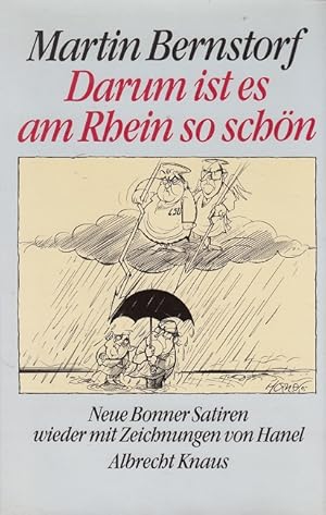 Imagen del vendedor de Darum ist es am Rhein so schn : neue Bonner Satiren. Mit Zeichn. von Hanel a la venta por Versandantiquariat Nussbaum