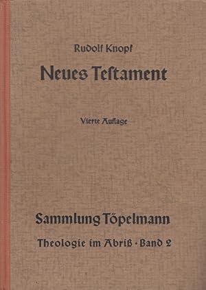 Seller image for Einfhrung in das Neue Testament - Bibelkunde des neuen Testaments - Geschichte und Religion des Urchristentums for sale by Versandantiquariat Nussbaum