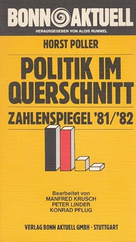 Bild des Verkufers fr Politik im Querschnitt - Zahlenspiegel '81/'82 zum Verkauf von Versandantiquariat Nussbaum