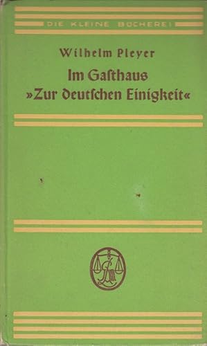 Seller image for Im Gasthaus "Zur deutschen Einigkeit" - Geschichten aus Bhmen for sale by Versandantiquariat Nussbaum