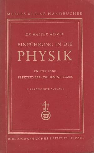Seller image for Einfhrung in die Physik - Band 2: Elektrizitt und Magnetismus for sale by Versandantiquariat Nussbaum