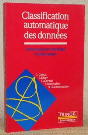 Seller image for Classification automatique des donnes. Environnement statistique et informatique. for sale by Bouquinerie du Varis