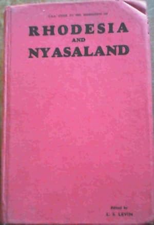 Bild des Verkufers fr Rhodesia & Nyasaland 1961 Edition zum Verkauf von Chapter 1