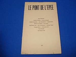 Imagen del vendedor de Revue LE PONT DE L' EPEE- N 40- a la venta por Emmanuelle Morin