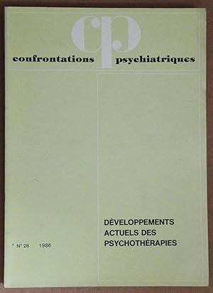 Image du vendeur pour DEVELOPPEMENT ACTUEL DES PSYCHOTHERAPIES. Confrontations psychiatriques n 26, 1986. mis en vente par Librairie l'Art et l'Affiche