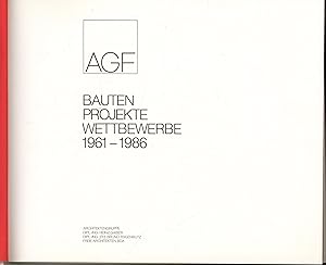 Bild des Verkufers fr Bauten Projekte Wettbewerbe 1961-1986 zum Verkauf von Antiquariat Kastanienhof