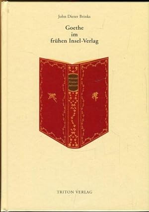 Seller image for Goethe im frhen Insel-Verlag. for sale by Antiquariat am Flughafen