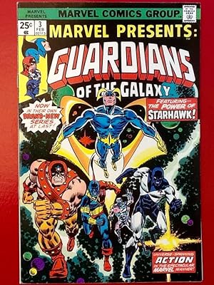 MARVEL PRESENTS: GUARDIANS OF THE GALAXY Nos. 3 - 12 (Feb. 1976 - Aug. 1977) - Complete 10 Issue ...