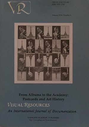 Image du vendeur pour Visual Resources: From Albums to the Academy / Postcards and Art History mis en vente par Trevian Books