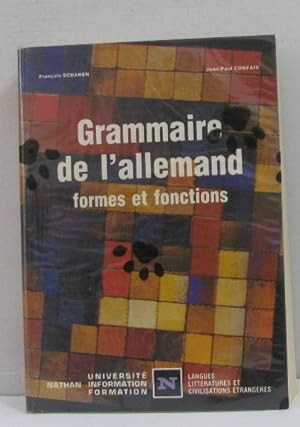 Image du vendeur pour Grammaire de l'allemand : Formes et fonctions mis en vente par crealivres