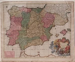 Seller image for Novissima et Accuratissima Regnorum Hispaniae et Portugalliae. for sale by Arader Galleries - AraderNYC