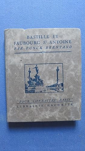 Bild des Verkufers fr Bastille et Faubourg Saint-Antoine. zum Verkauf von PARIS-LIBRIS