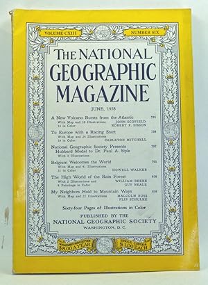 Imagen del vendedor de The National Geographic Magazine, Volume 113, Number 6 (June 1958) a la venta por Cat's Cradle Books