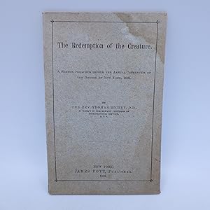 Seller image for The Redemption of the Creature (First Edition) for sale by Shelley and Son Books (IOBA)