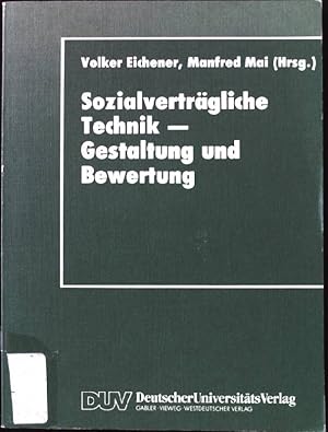 Bild des Verkufers fr Sozialvertrgliche Technik - Gestaltung und Bewertung. DUV : Sozialwissenschaft zum Verkauf von books4less (Versandantiquariat Petra Gros GmbH & Co. KG)