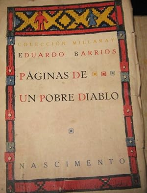 Bild des Verkufers fr Pginas de un pobre diablo: novelescas zum Verkauf von Librera Monte Sarmiento