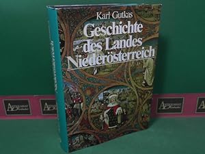 Bild des Verkufers fr Geschichte des Landes Niedersterreich. zum Verkauf von Antiquariat Deinbacher