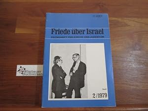 Image du vendeur pour Friede ber Israel Zeitschrift fr Kirche und Judentum 2/1979 Juni mis en vente par Antiquariat im Kaiserviertel | Wimbauer Buchversand