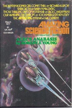 Immagine del venditore per AMAZING Science Fiction: March, Mar. 1977 venduto da Books from the Crypt