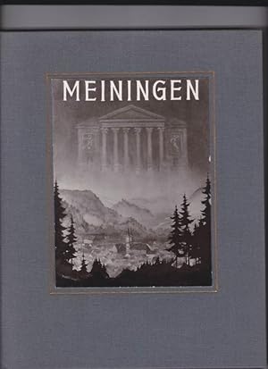 Meiningen - Fotomappe mit 20 Originalabzügen