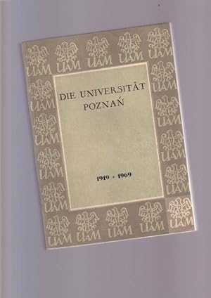 Die Universität Poznan 1919 - 1969