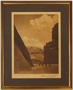[Original Print]: "Cañon del Muerto, Navaho" [from The North American Indian, 1906]