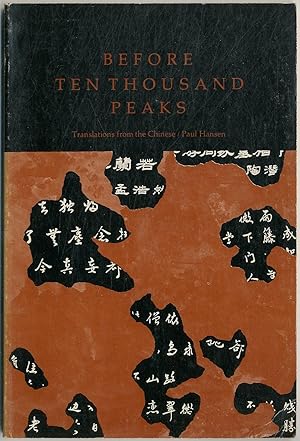Bild des Verkufers fr Before Ten Thousand Peaks zum Verkauf von Between the Covers-Rare Books, Inc. ABAA