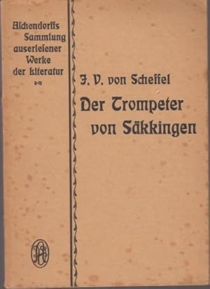 Bild des Verkufers fr Der Trompeter von Skkingen Ein Sang vom Oberrhein 1920 zum Verkauf von Oldenburger Rappelkiste