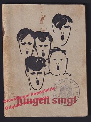 Jungen singen: 138 Lieder; Textausgabe (1950) - Franken / Lindemann