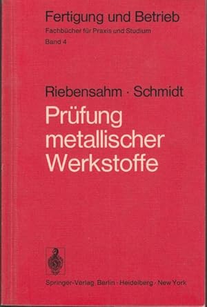 Prüfung metallischer Werkstoffe