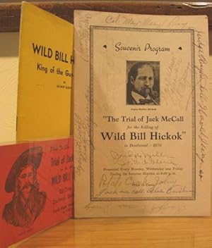 Seller image for The Trial of Jack McCall for the Killing of Wild Bill Hickok in Deadwood-1876, Souvenir Program for sale by K & B Books