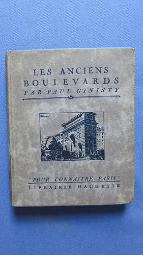 Imagen del vendedor de Pour connatre Paris. Les Anciens Boulevards. a la venta por PARIS-LIBRIS