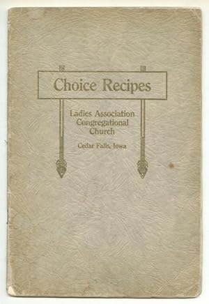 Imagen del vendedor de Choice Recipes a la venta por cookbookjj