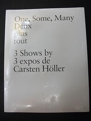 Imagen del vendedor de One, Some, Many Deux plus tout - 3 shows by Carsten Holler a la venta por Encore Books