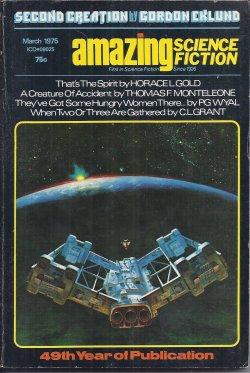 Imagen del vendedor de AMAZING Science Fiction: March, Mar. 1975 a la venta por Books from the Crypt