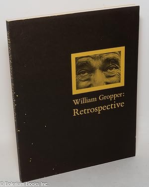 Bild des Verkufers fr William Gropper: retrospective zum Verkauf von Bolerium Books Inc.