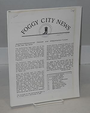 Foggy City News: September 1988 to July 1991 [five issue broken run]