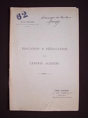 Education & rééducation des centres auditifs