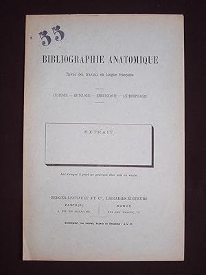 Immagine del venditore per Sur les premires diffrenciations cellulaires dans la glande hermaphrodite d' " Hlix pomatia " venduto da Librairie Ancienne Zalc