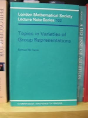 Bild des Verkufers fr Topics in Varieties of Group Representations (London Mathematical Society Lecture Note Series) zum Verkauf von PsychoBabel & Skoob Books