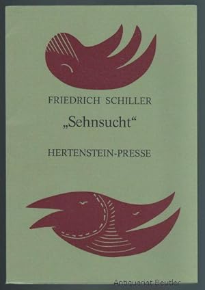 "Sehnsucht". Mit Linolschnitten von Axel Hertenstein.