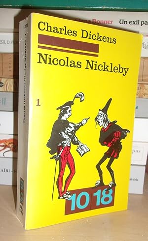 Image du vendeur pour NICOLAS NICKLEBY - Tome 1 : Prsentation d'Isabelle Jan mis en vente par Planet's books