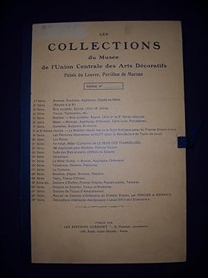 Les collections du Musée de l'Union Centrale des Arts décoratifs - Palais du Louvre, Pavillon de ...