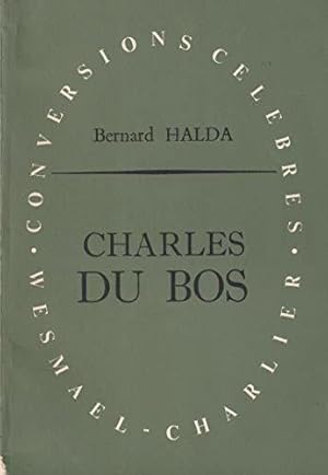 Seller image for Bernard Halda. Charles Du Bos for sale by JLG_livres anciens et modernes